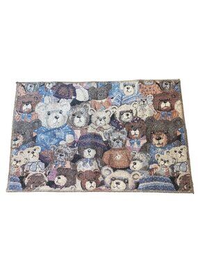 Teddy Bear Collage Urban Outfitters 2x3 Rug NWOT